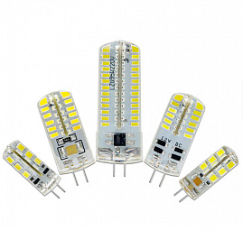 Светодиодная лампа Led Favourite G4-220V AC silicon