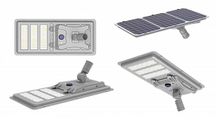 Уличный светодиодный светильник  на солнечной батарее Led Favourite JX-SSL-AL3